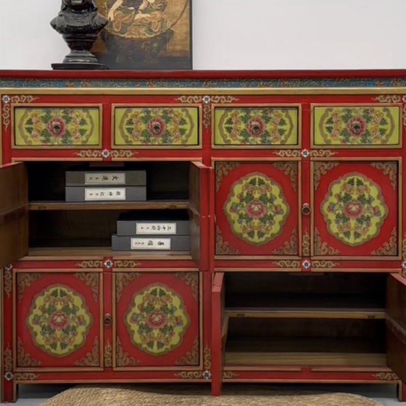 Home Hand-Painted Sideboard