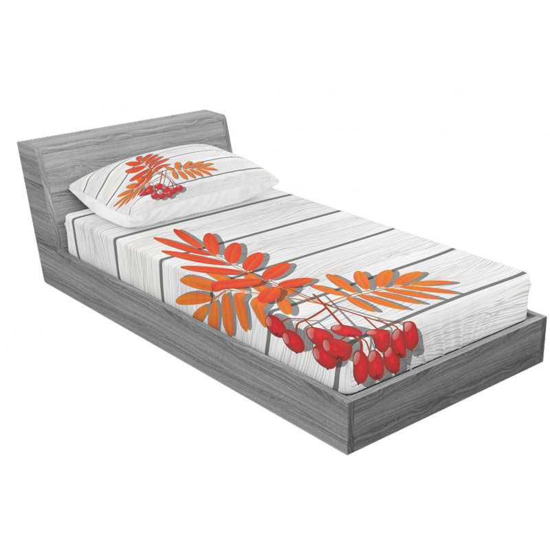 Microfiber Sheet Set, Twin Sheet Set with Fitted Sheet