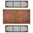 Boadicea 4 - Person Acacia Wood Patio Dining Set with Rectangular Table-279001182