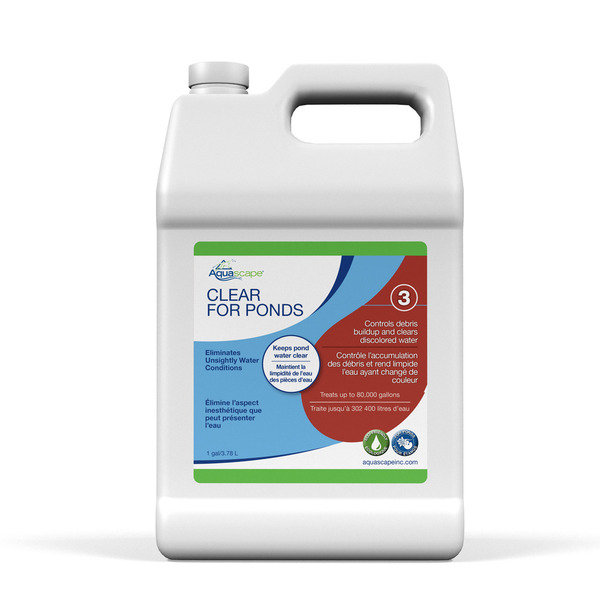 Traitement de l'eau claire pour les étangs, 8 oz / 236 ml