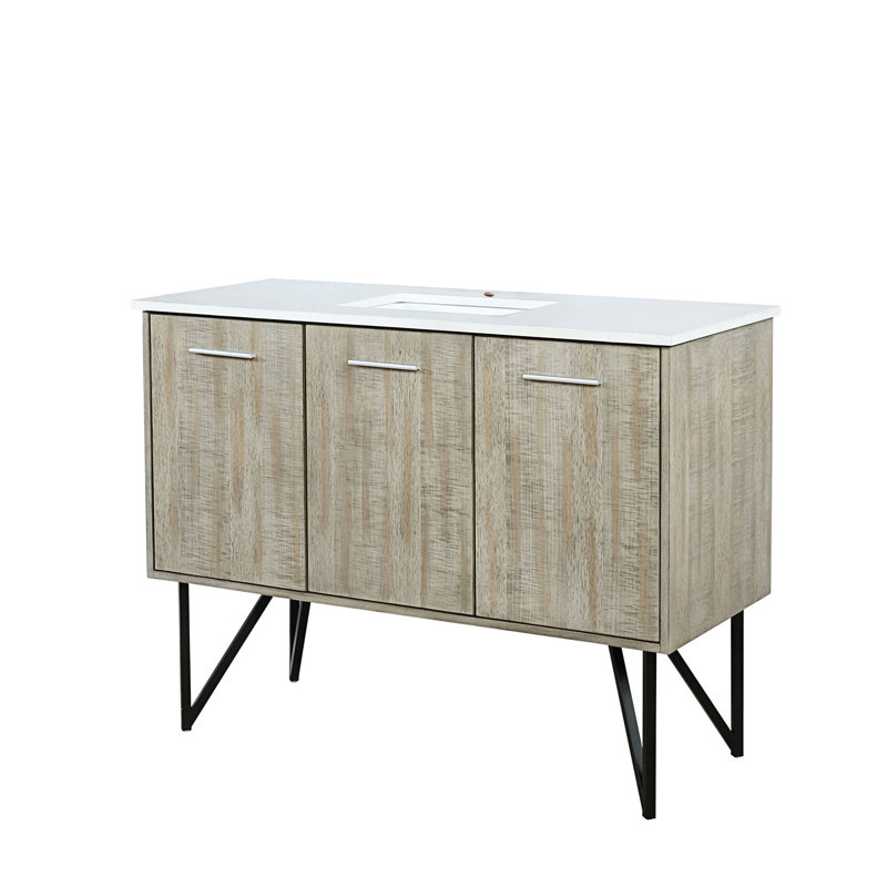 48 po X P 20 po Meuble-lavabo D avec plateau en marbre de culture