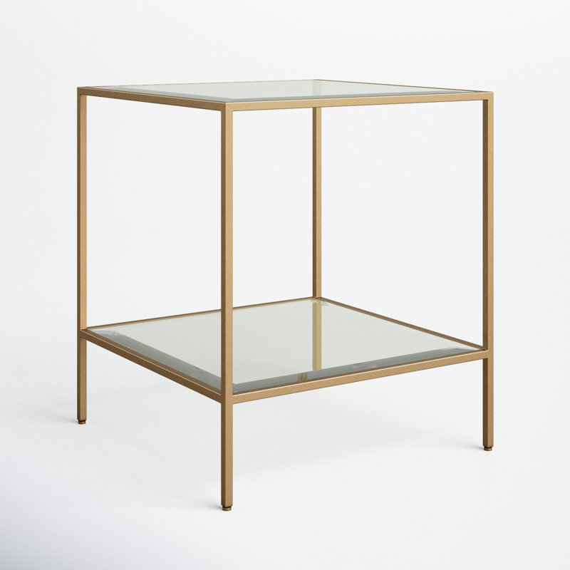 Edgarton Glass End Table