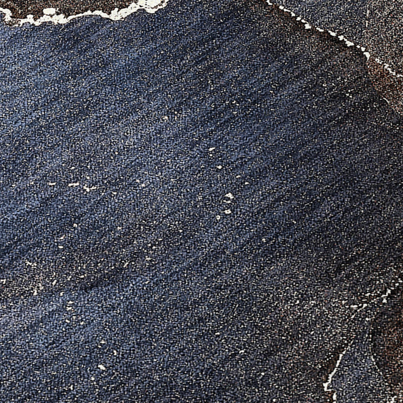 Kyrie Washable Abstract Indoor / Outdoor Rug, Round 8'