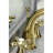 Kingston Brass Naples Two-Handle 3-Hole Deck Mount Widespread Bathroom Faucet with Brass Pop-Up Drain-11177120