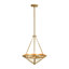 Luminaire suspendu géométrique à 3 lumières Artisan-1268917997