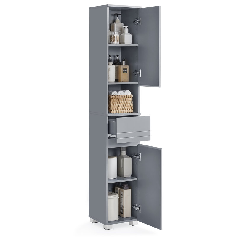 Carollynn Mounting / Installation Required Bathroom Cabinet, Mystic Grey