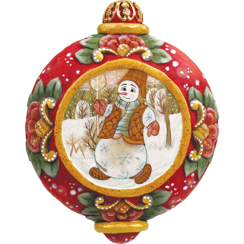 3'' Handmade Holiday Shaped Ornament