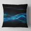 Motif de bleu abstrait - oreiller imprimé abstrait-29583803-29583806