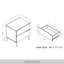 Table de chevet en gris-2132073257