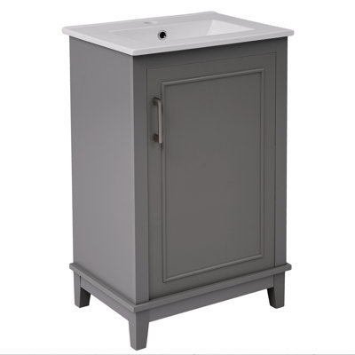 Petit meuble-lavabo moderne 20 pouces