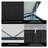 Outdoor Metal Storage Box - Waterproof Patio Storage Container with Lockable Doors, Large Capacity Deck Box for Garden, Poolside, and Backyard Organization-771880393