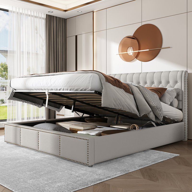 Upholstered Ottoman Bed