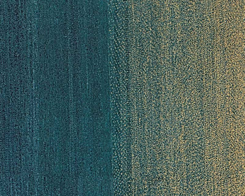 Twilight Hand Woven Wool Ombre Area Rug, Rectangle 12' x 16'