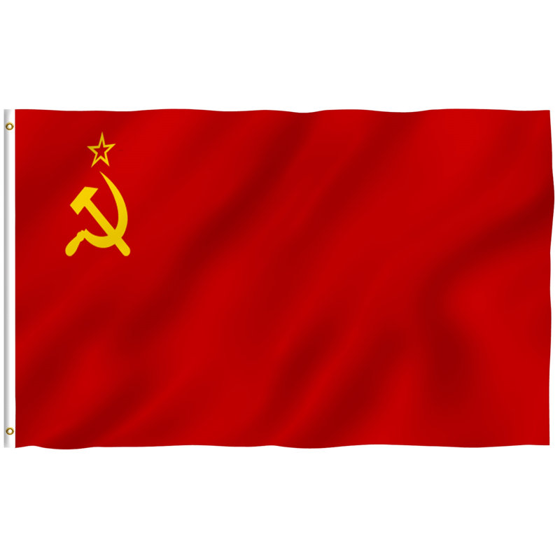 Soviet Union Flag Polyester 36 x 60 in. House Flag