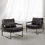 Faux Leather Armchair-776141062