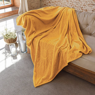 Sunshine1 Hand Woven Throw Blanket