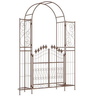 Arche de mariage 7 pieds avec portes