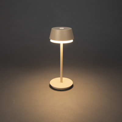 Lyon Cordless Table Lamp - USB Rechargeable, RGB Dimmable LED, Elegant Design