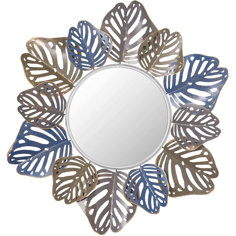 Ashlar Metal Wall Mirror