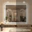 Miroir de salle de bain rectangulaire-840783659