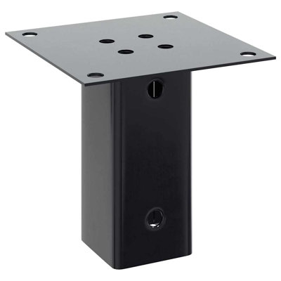 VidaXL Anthracite Powder Coated Steel Mounting Hardware
