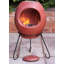 Round Clay Smokeless Chimnea-13645177-13645179