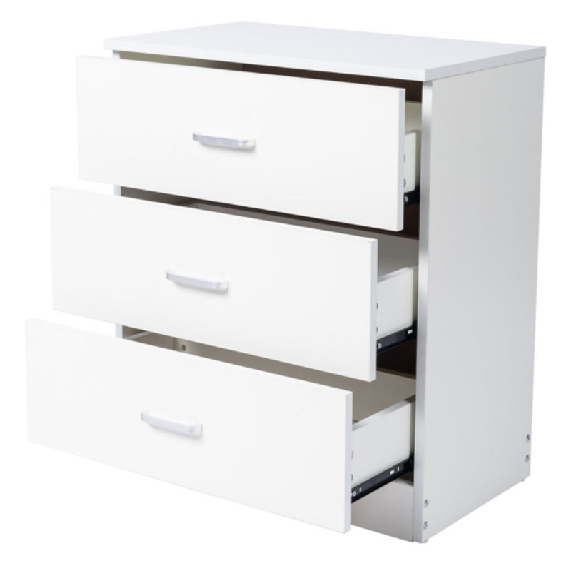55.9cm W Manufactured Wood Bedside Table