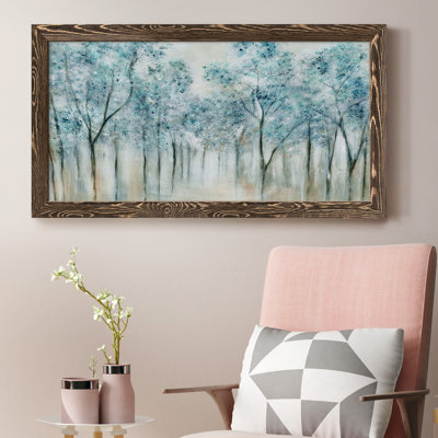 " Spring Blue " Painting Print