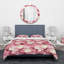 Ensemble de housse de couette designart fleurs-35228777