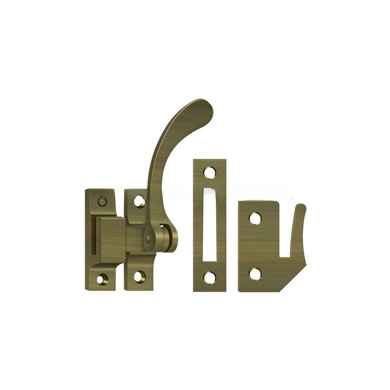 Casement Hardware, Antique Brass