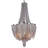 Brenda 6 - Light Dimmable Empire Chandelier