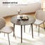 Solid Wood Base Dining Table