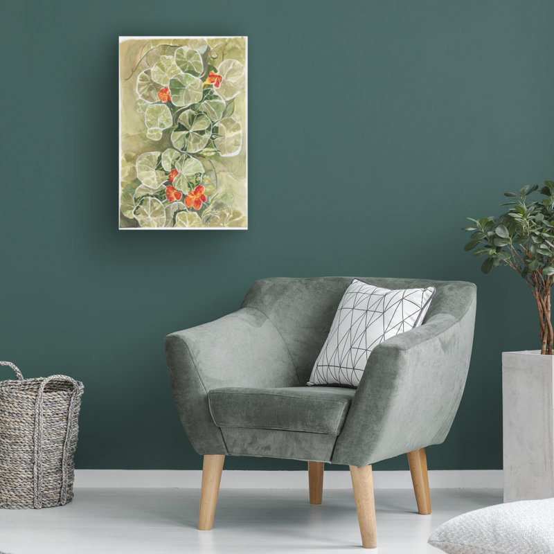 Bolog Lucrecia Caporale Nasturtium Tapestry Canvas Art, 24" H x 16" W