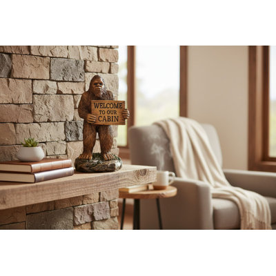 Collectible Bigfoot Cabin Greeter