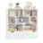 49.1" W Bookcase, 4-tier Bookshelf, Storage Organizer With Drawers-1006621720