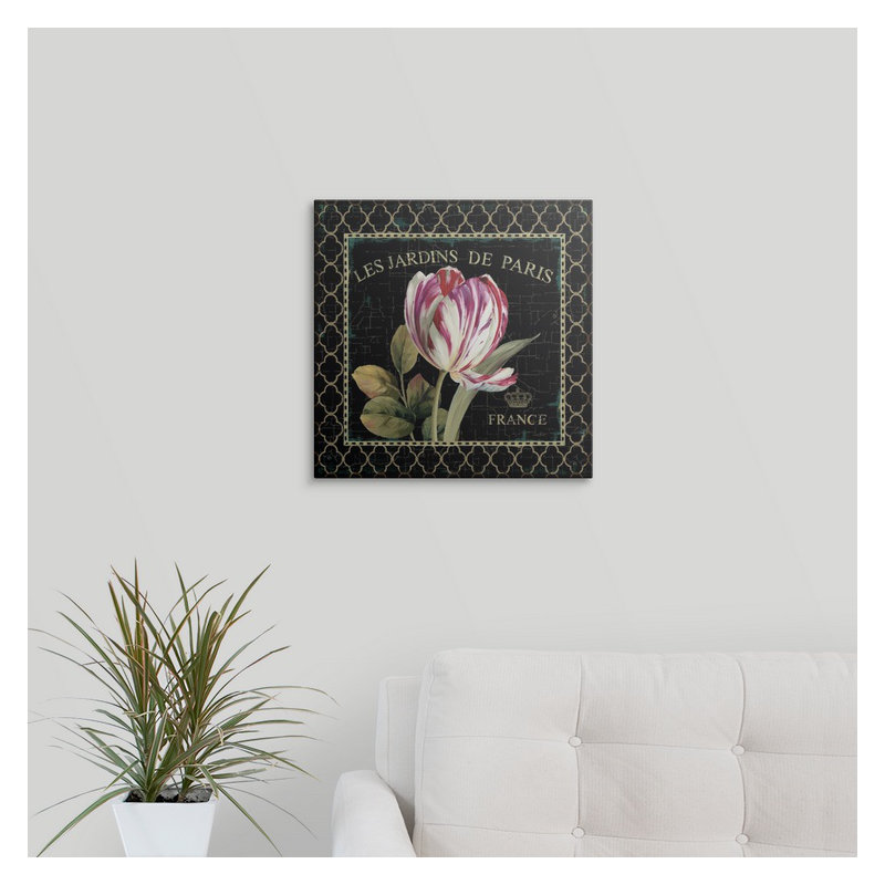 « jardin view vi » par lisa audit, impression, H 16 po x l 16 po x P 1,5 po, Toile