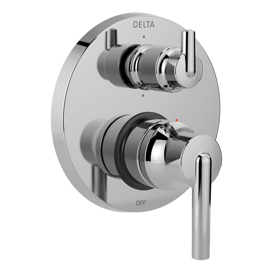 Trinsic Pressure Balance Monitor 14 Series Valve with Double Handle Delta 