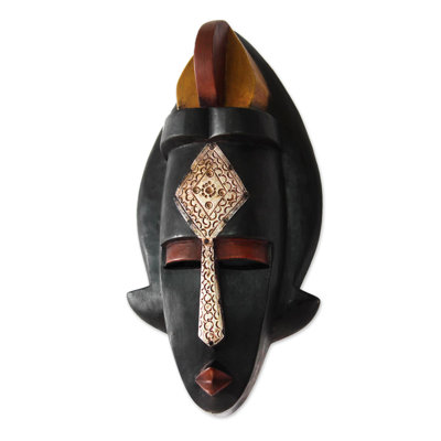 Sculpture de jeune garçon masqué malien Bambara