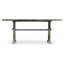 Casually Country Walnut Wood Dining Table-23515296-39861956