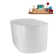 67" Streamline Soaking Freestanding Tub and Tray With Internal Drain