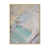 Toile avec cadre flottant brun