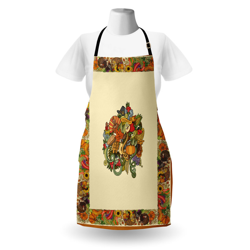 Floral Bib Apron