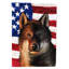 Polyester à 2 côtés 28 x 40 po drapeau maison-1879434659
