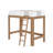 Bellmont Twin Solid Wood Loft Bed-378522609