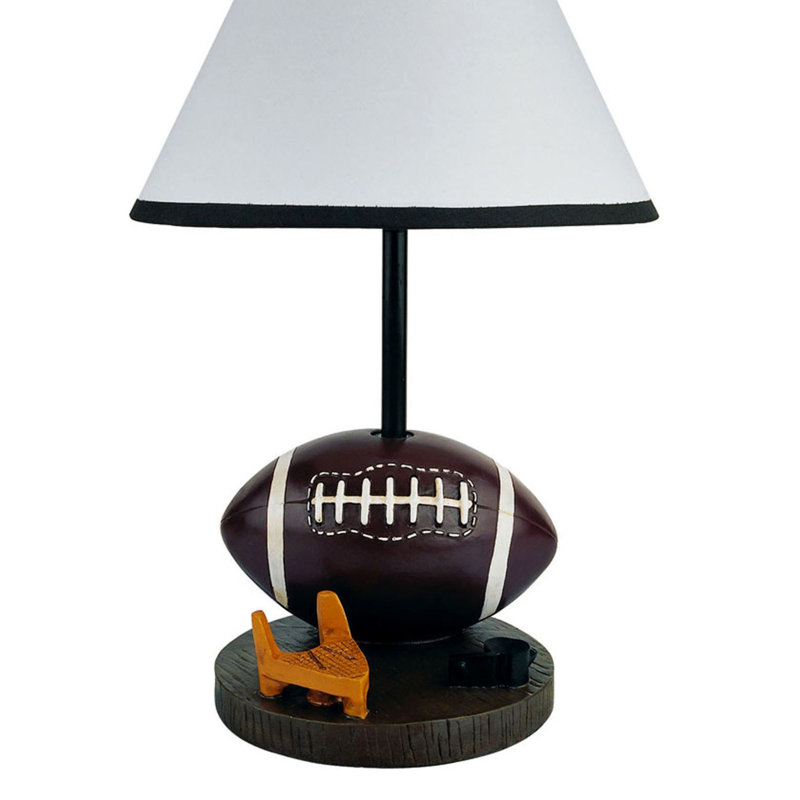 Polyresin Football Table Lamp