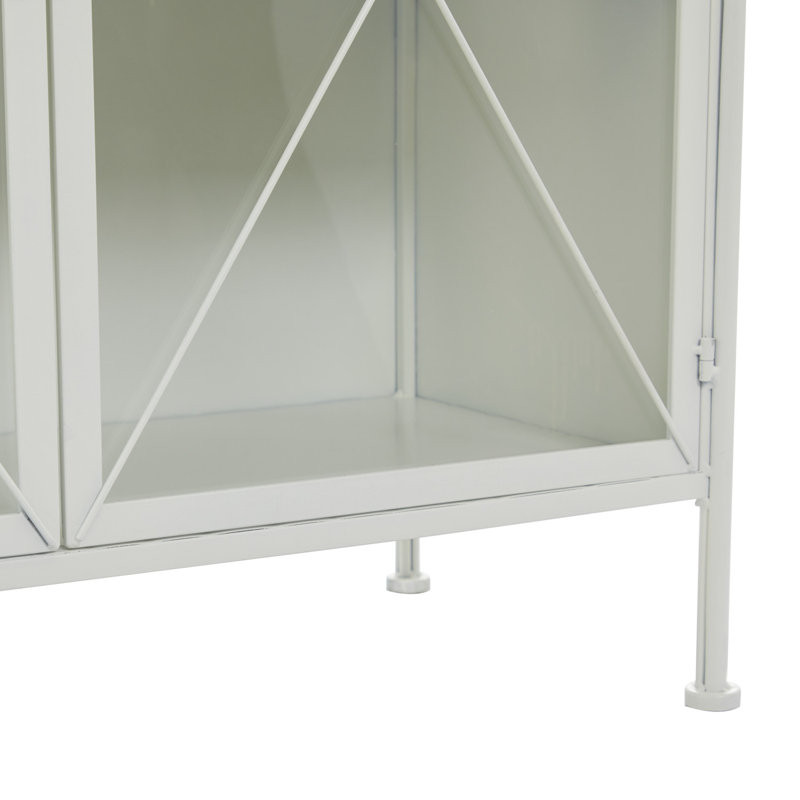 Munich Accent Cabinet, White, 30" H x 33" W x 14" D
