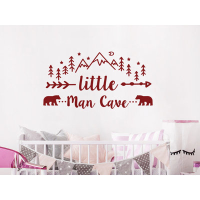 Décalcomanie murale Little Man Cave