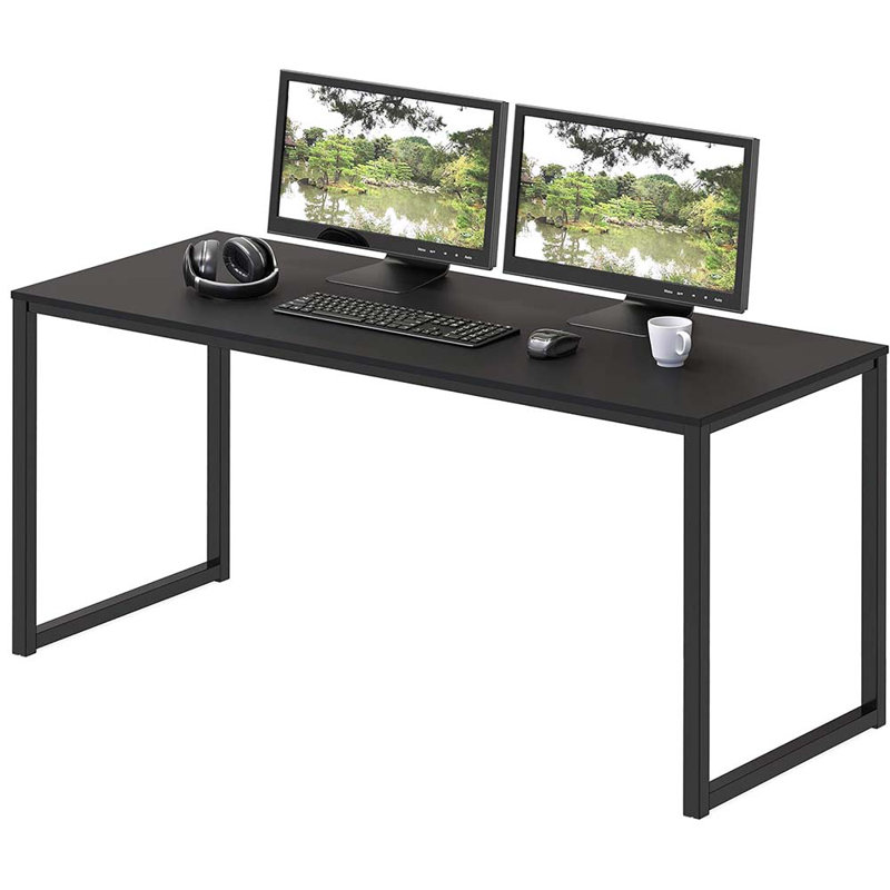 48-Inch Home Office Computer Desk, Black