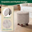 Repose-pieds rembourré avec repose-pieds et repose-pieds pour la chambre à coucher-109248575