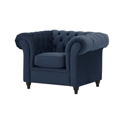 Upholstered Chesterfield Chair